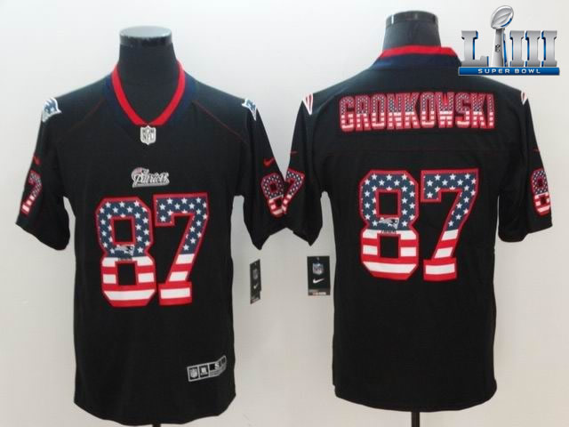 2019 New England Patriots Super Bowl LIII game Jerseys-149
